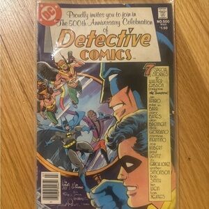 Detective Comics 500th Anniversary Edition DC Batman Detective Comics Issue #500